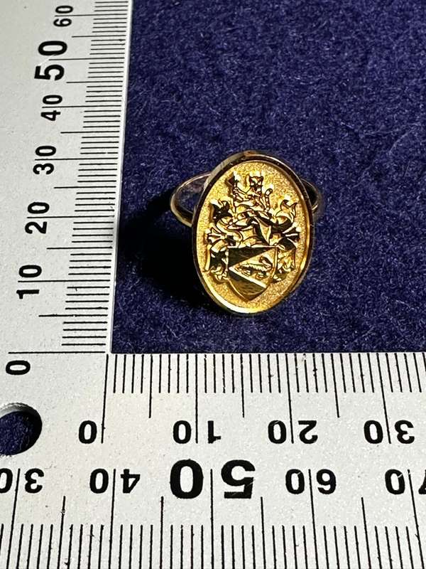 Bophuthatswana National Intelligence Organisation Cravat / Scarf Pin (Gold Plated)