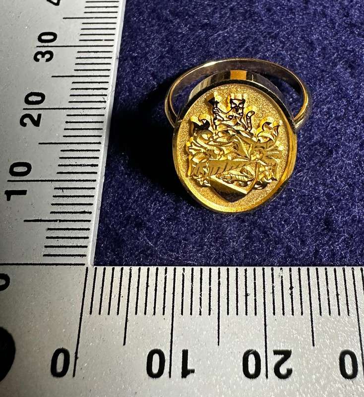Bophuthatswana National Intelligence Organisation Cravat / Scarf Pin (Gold Plated)