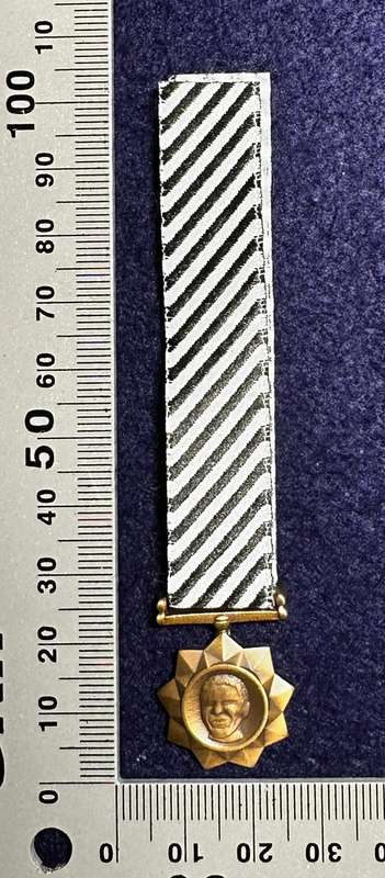 SA ARMY Mandela Medal Bronze - Miniature