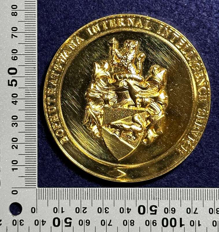 Bophuthatswana Internal Intelligence Service Medallion