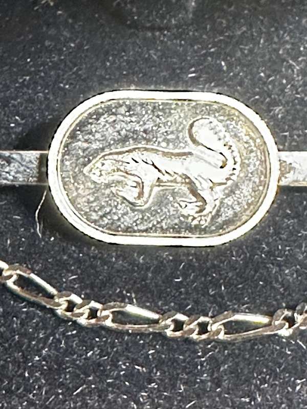 Bophuthatswana National Intelligence Organisation 10 Year Anniversary Tie Pin & Chain - Boxed
