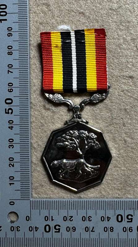 SA Military Decorations & Medals - Southern Africa Medal - Full Size - Numbered 53155