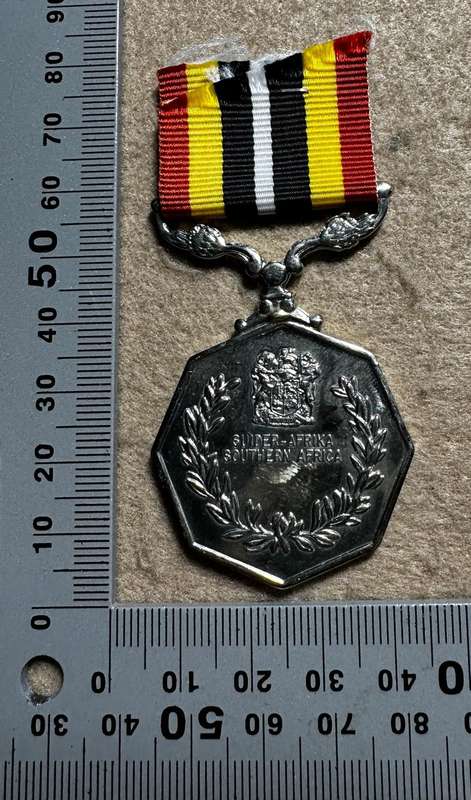 SA Military Decorations & Medals - Southern Africa Medal - Full Size - Numbered 53153