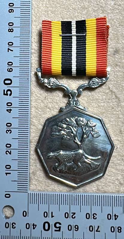 SA Military Decorations & Medals - Southern Africa Medal - Full Size - Numbered 53152
