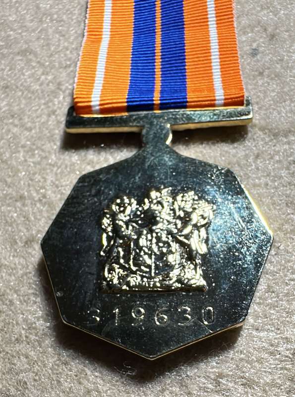 SA Military Decorations & Medals - Pro Patria Medal - Full Size - Numbered 319630