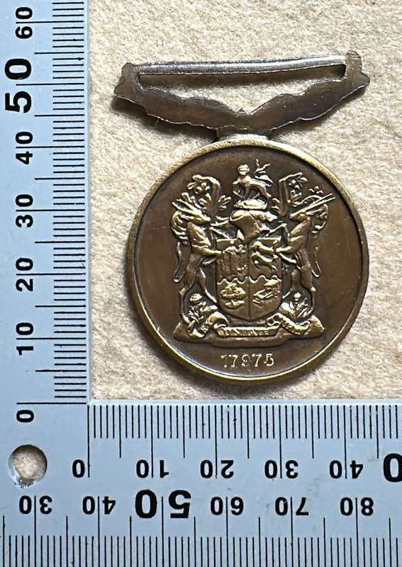 SA Military Decorations & Medals - De Wet Medal - Full Size - Numbered 17975 (No Ribbon)