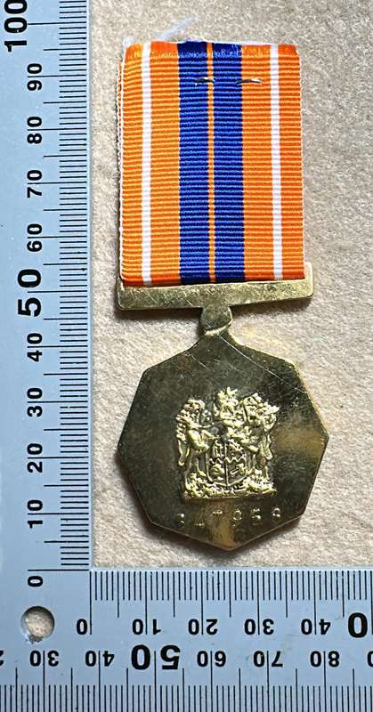 SA Military Decorations & Medals - Pro Patria Medal - Full Size - Numbered 347958