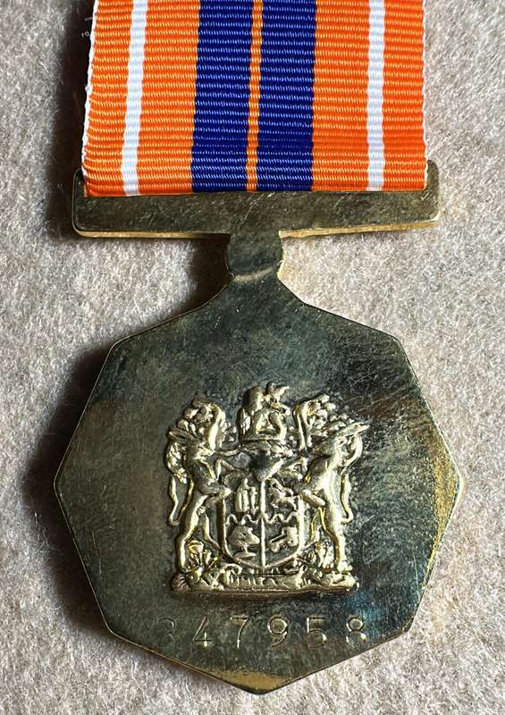 SA Military Decorations & Medals - Pro Patria Medal - Full Size - Numbered 347958