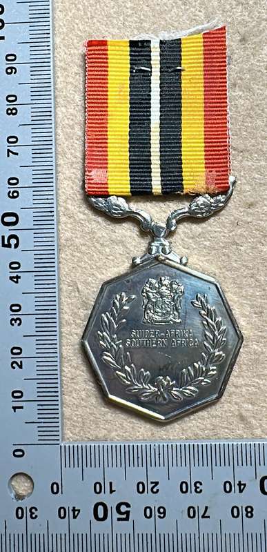 SA Military Decorations & Medals - Southern Africa Medal - Full Size - Numbered 53159