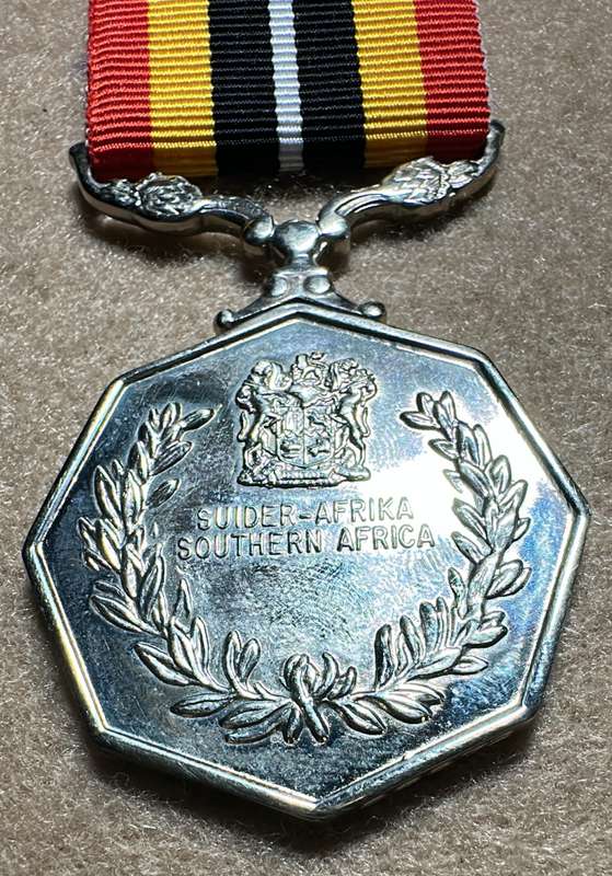 SA Military Decorations & Medals - Southern Africa Medal - Full Size - Numbered 58572