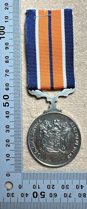 SA Military Decorations & Medals - General Service Medal - Full Size - Numbered 254887