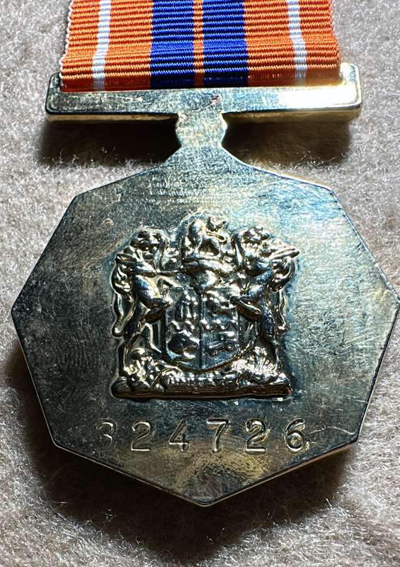 SA Military Decorations & Medals - Pro Patria Medal - Full Size - Numbered 324726