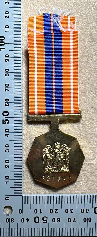 SA Military Decorations & Medals - Pro Patria Medal - Full Size - Numbered 126832