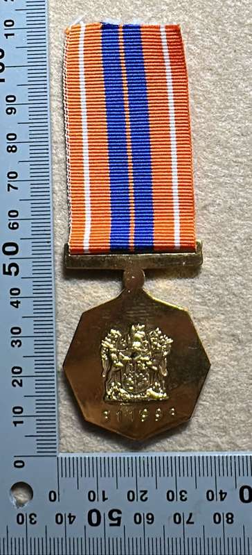 SA Military Decorations & Medals - Pro Patria Medal - Full Size - Numbered 311998