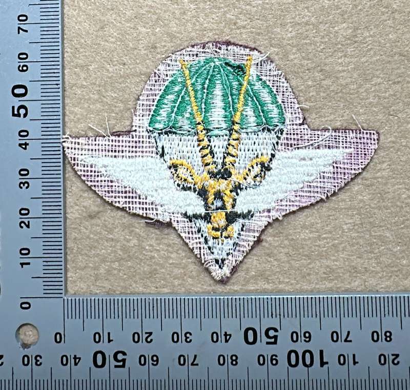 SWA Paratroop embroidered Beret Badge