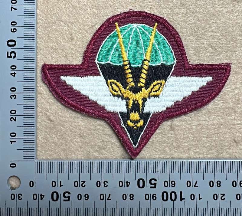 SWA Paratroop embroidered Beret Badge