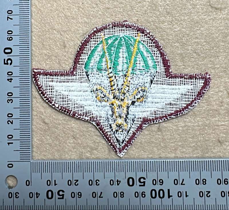 SWA Paratroop embroidered Beret Badge