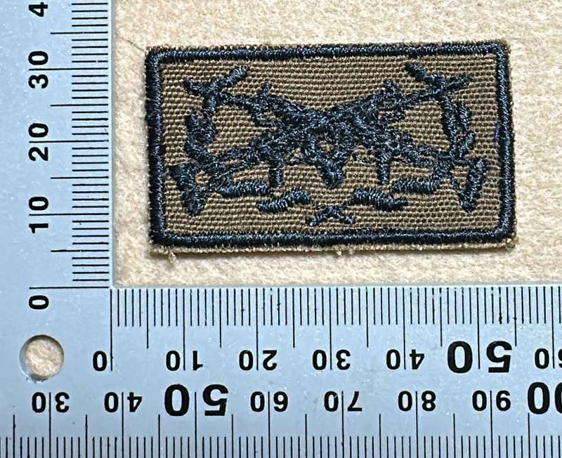 SWA Sharpshooter Qualification Badge embroidered on Nutria