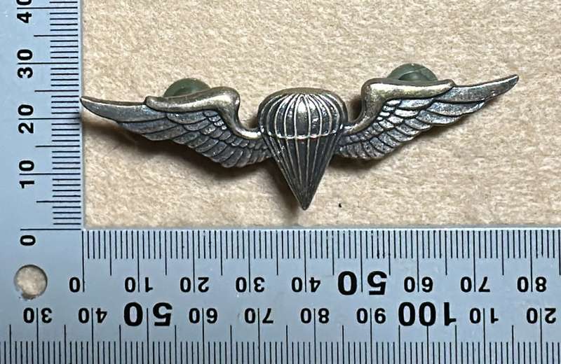SWA Basic Parachute Qualification Badge - Metal