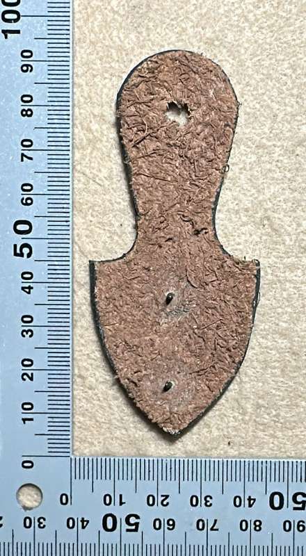 SWA Pocket FOB - Metal with leather backing