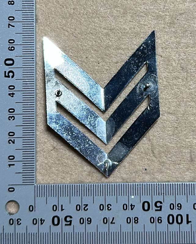 SWA Sergeant Rank - Metal