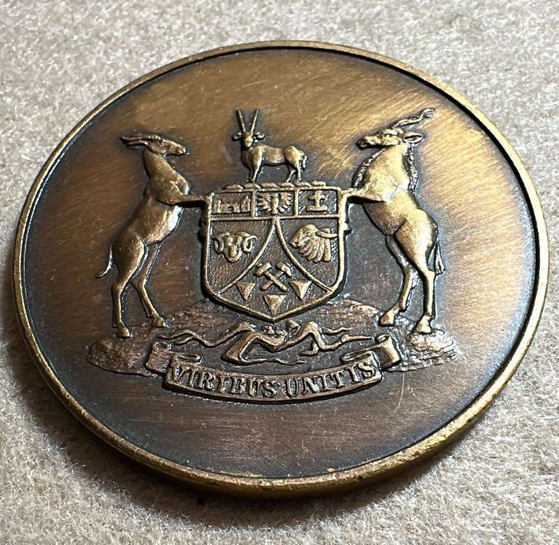 SWA Territory Force / Gebiedsmag Medallion - 1989