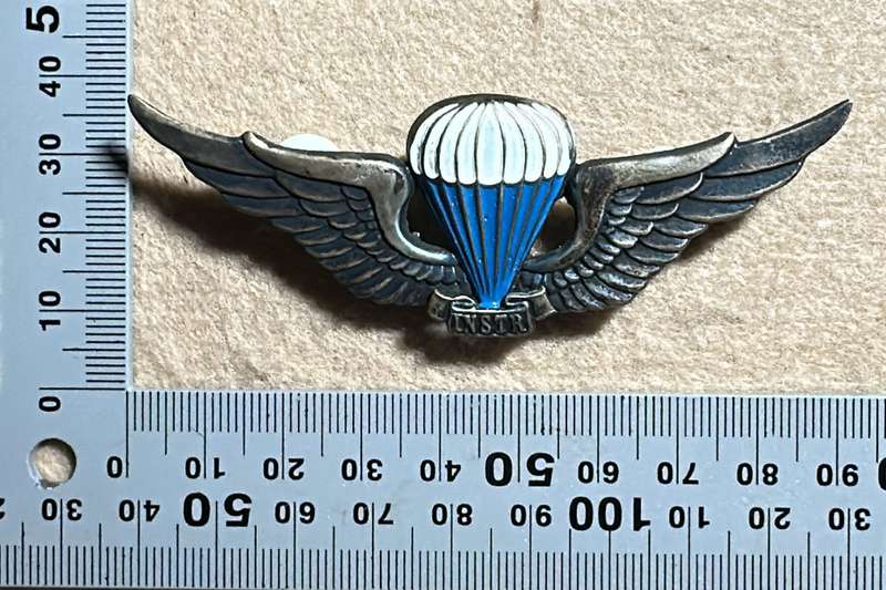 SWA Freefall Parachute Instructor - Enamel/Metal