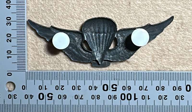 SWA Freefall Parachute Instructor - Enamel/Metal