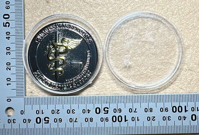 SA ARMY - 7 Medical Battalion - Cycle Qualified OPS Medic Medallion - No 002