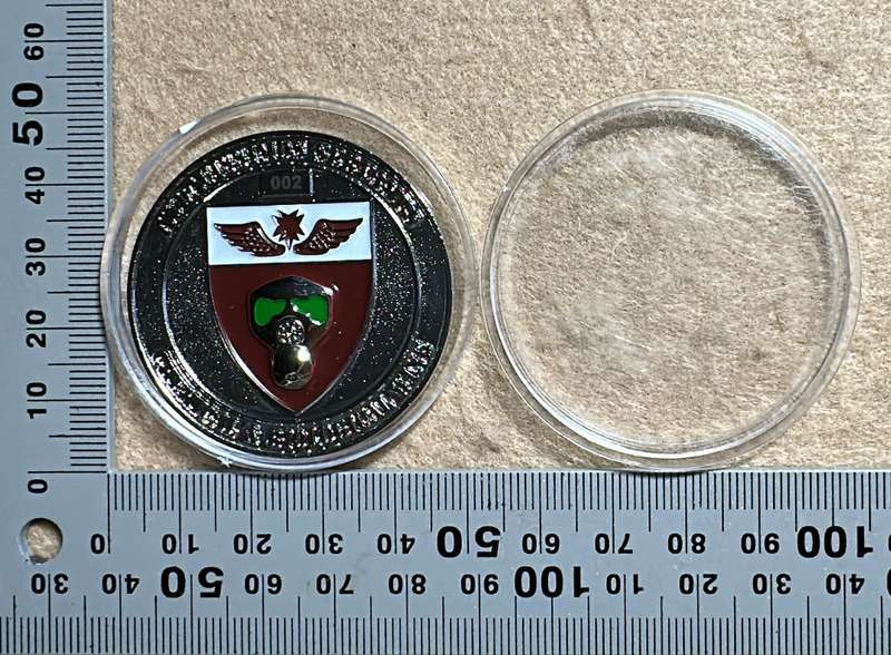 SA ARMY - 7 Medical Battalion - CB WING Medallion - Number 002