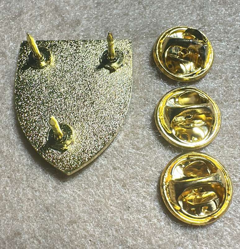 SA ARMY - 7 Medical Battalion - Maroon Flash/Pin