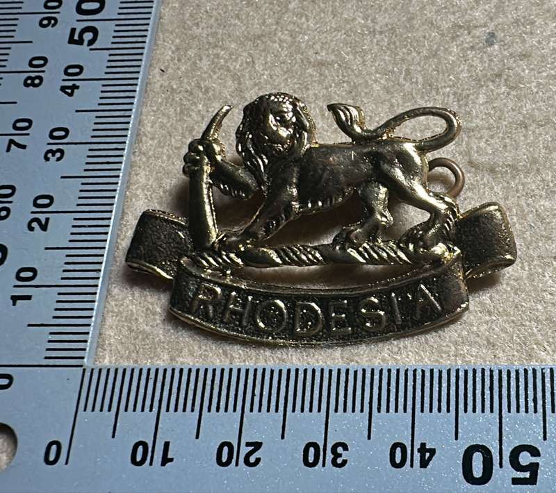 Rhodesia General Services Corps - Cap Badge