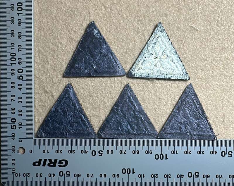 SWATF Officer Ranks - Felt Embroidered - Lot of 5 Major Pips
