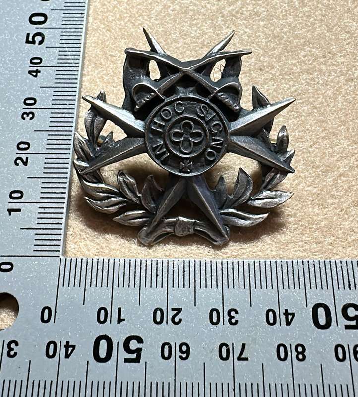 SWATF/NAMIBIA Chaplains Cap Badge - 2 Lugs (RARE)