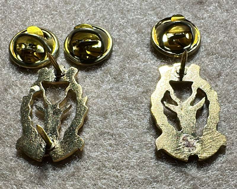 South West African Armed Force Regiment SWATF Regiment Windhoek Badge - Set of Collars (1 pin off)