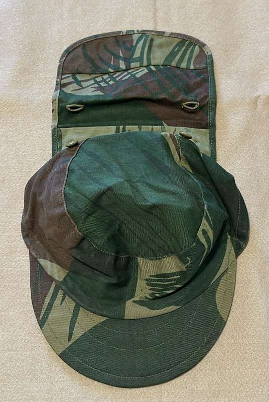 Rhodesian Camo Peak Cap - Circumference 61cm