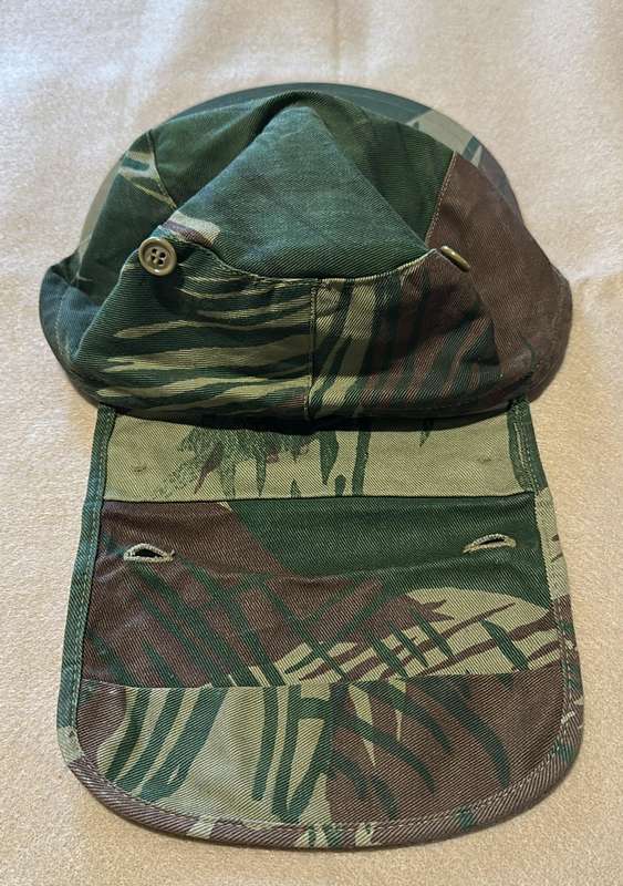 Rhodesian Camo Peak Cap - Circumference 61cm