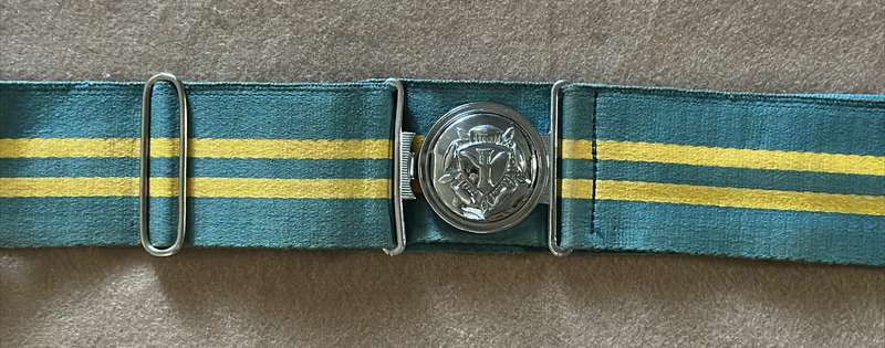 Rhodesian Intelligence Corps Stable Belt - Excellent Condition - REUTELER MFD SALISBURY
