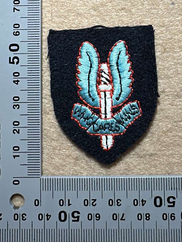 SAS Embroidered Beret Badge