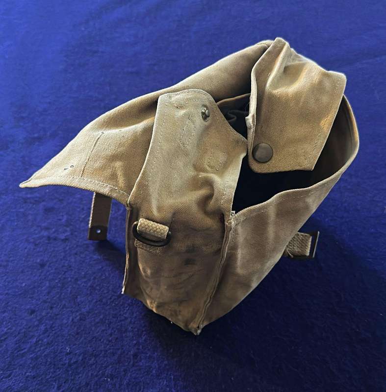 Rhodesian Pouch - 20cm x 20cm x 8cm wide - Inscribed by RLI, SAS, Selous Scout