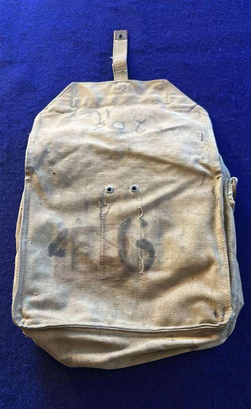 Rhodesian Pouch - 20cm x 20cm x 8cm wide - Inscribed by RLI, SAS, Selous Scout