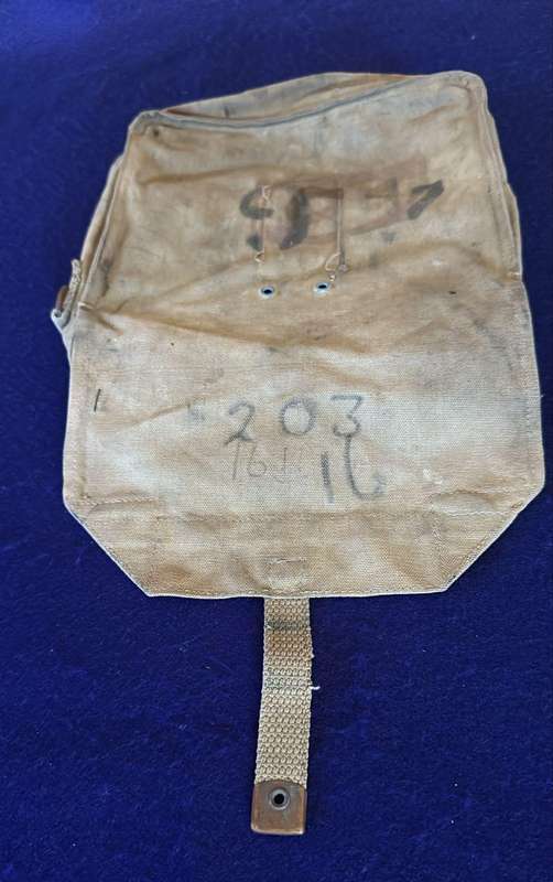 Rhodesian Pouch - 20cm x 20cm x 8cm wide - Inscribed by RLI, SAS, Selous Scout