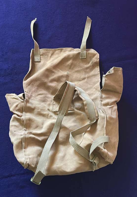 Rhodesian Rugsack - 29cm x 40cm x 20cm wide - To a RLI, SAS, Selous Scout