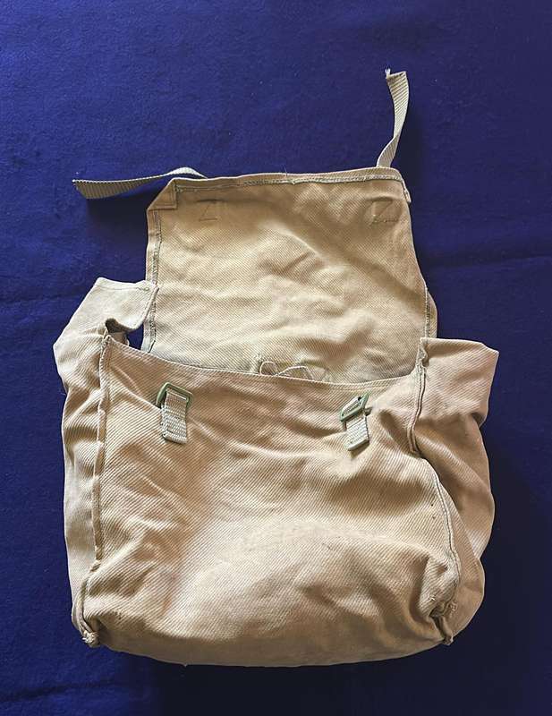 Rhodesian Rugsack - 29cm x 40cm x 20cm wide - To a RLI, SAS, Selous Scout
