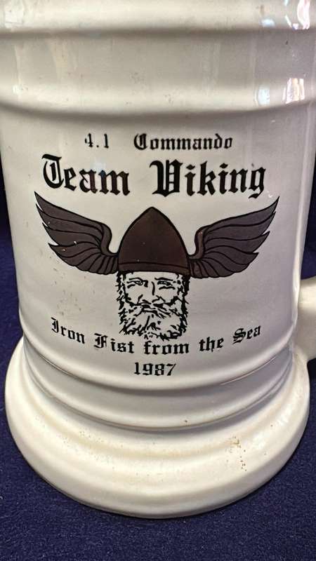 SADF 4 RECCE Regiment, 4.1 Commando "Team Viking" Mug - Iron Fist from the Sea