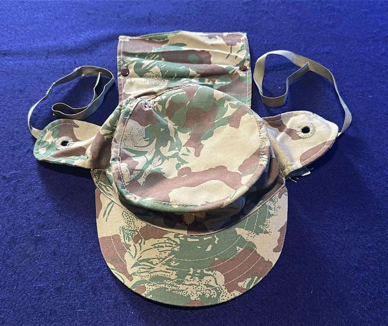 SAP Camouflage Peak Cap - with Dayglo - Embroidered Badge - Size 58, Mnf by JL Normoyle