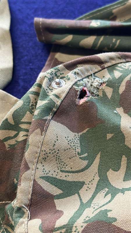 SAP Camouflage Peak Cap - with Dayglo - Embroidered Badge - Size 58, Mnf by JL Normoyle