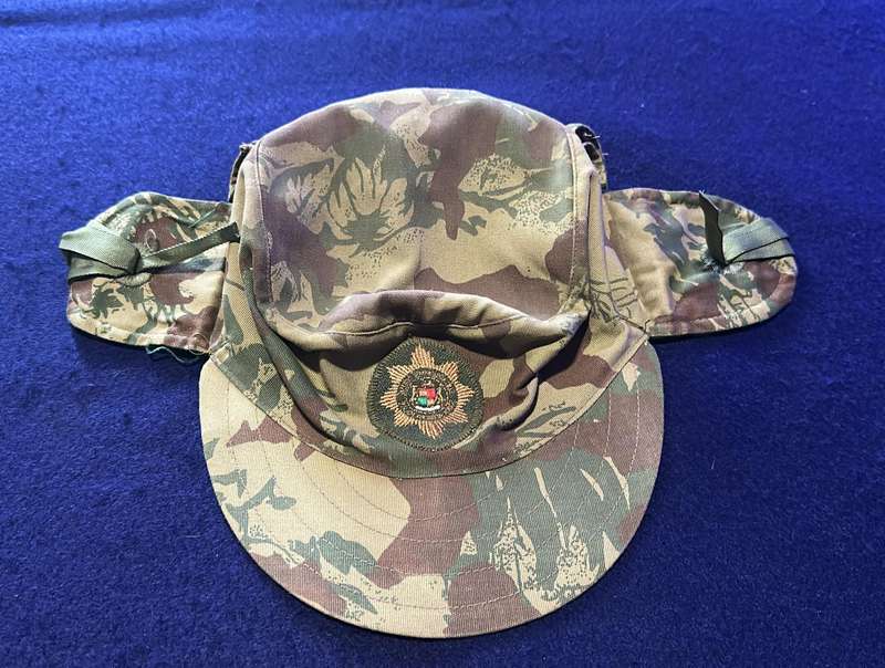 SAP Camouflage Peak Cap - with Dayglo - Size 61, Mnf by SAPHI, Pretoria