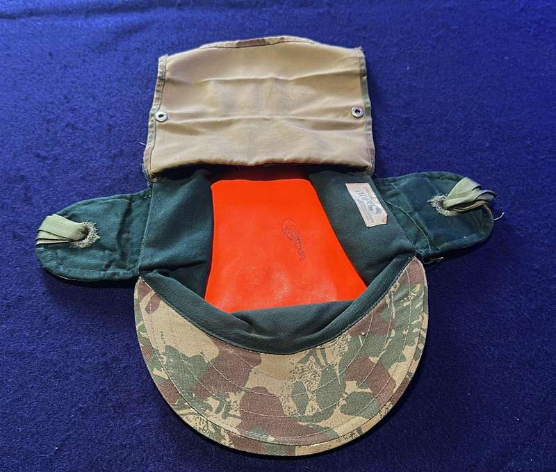 SAP Camouflage Peak Cap - with Dayglo - Size 61, Mnf by SAPHI, Pretoria