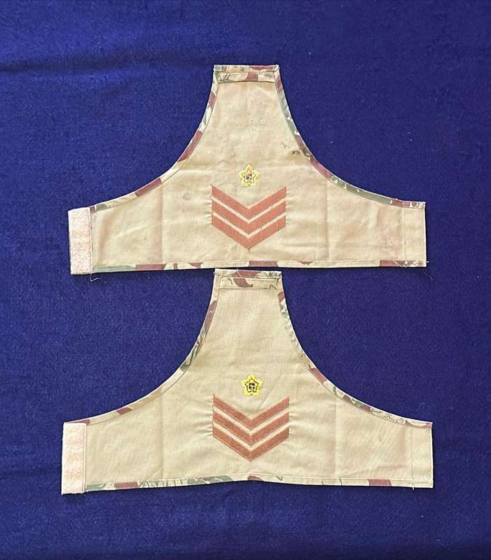 SAP Camouflage Staff Sergeant Ranks - Pair